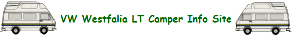 VW Westfalia LT Camper Info Site